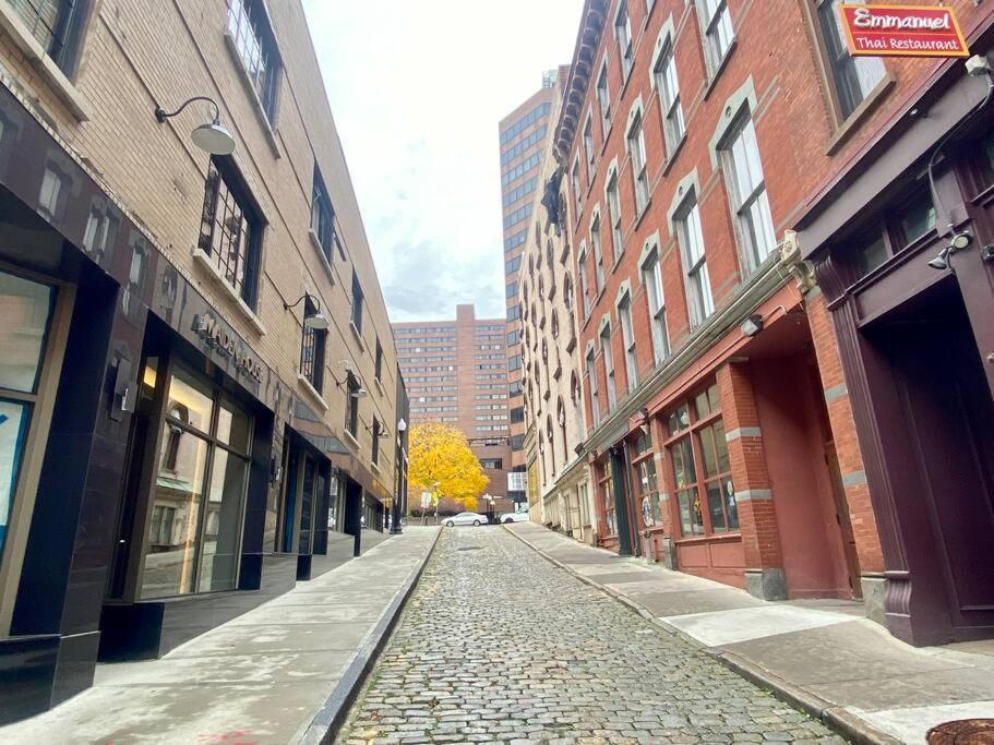 Downtown Albany 1 Bed + Workstation @ Maiden Laneアパートメント エクステリア 写真